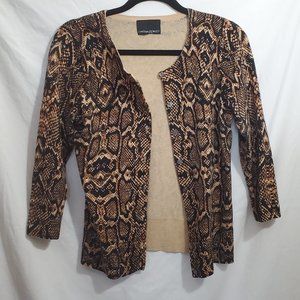 Cynthia Rowley | Leopard print cardigan | M